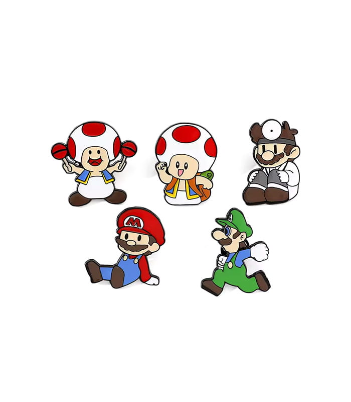 Super Mario Bross Pack Pins